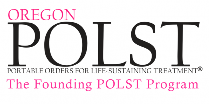 Logo Oregon POLST The Founding POLST Program